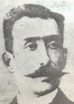 Retrato de Alfredo Guzmán de Fines del Siglo XIX